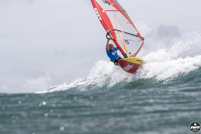 JP competing in Barbados – Aloha Classic ©  Si Crowther / IWT